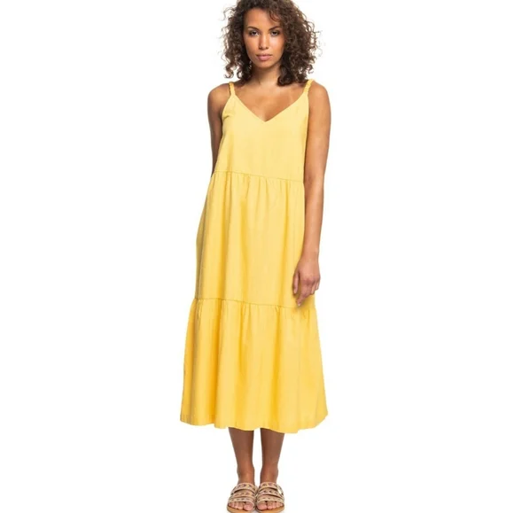 chinese dress ladies Roxy La Vida Mini Strappy Dress